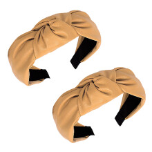 Fascia per capelli da yoga, graziosa fascia per capelli da donna con squisita confezione regalo (tonalità neutre incluse)