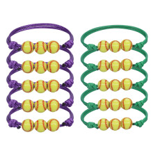 Ensemble de breloques polyvalentes pour le softball, fonctions décoratives pour les accessoires d'équipe lors d'événements sportifs (10 pièces)