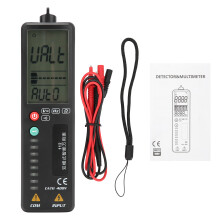 Non Contact Voltage Detector Smart Digital Multimeter Electrical Tester Pocket Voltage Tester With Triple Buzzer Alarm Auto Range Adjustable