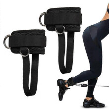 Ankle Straps for Cable Machine Glute Kickbacks, Adjustable Comfort