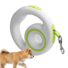 Elastic Pull Rope for Pets Telescopic Cat Walking Lead Lightweight ShockAbsorbing Beach Travel NonSlip Rope Green