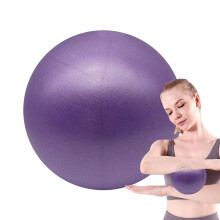 Yoga Ball Mini Inflatable Exercise Ball For Thighs Legs Belly Butt Training Rehabilitation Office Home Purple