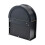 Living And Home Arched Wall Cabinet with Adjustable Shelf 5