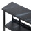 Living And Home 2-Tier Narrow Marble-Effect Console Table, Black 5