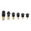 Hand Rivet Nut Tool  Nuts Adapter Tool Riveter Tool Accessory for Nuts M3 M4 M5 M6 M8 M10 M12 1