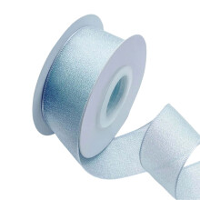 Kerstlint Organza lint voor het inpakken van 1Inchx11Yd-Blauw