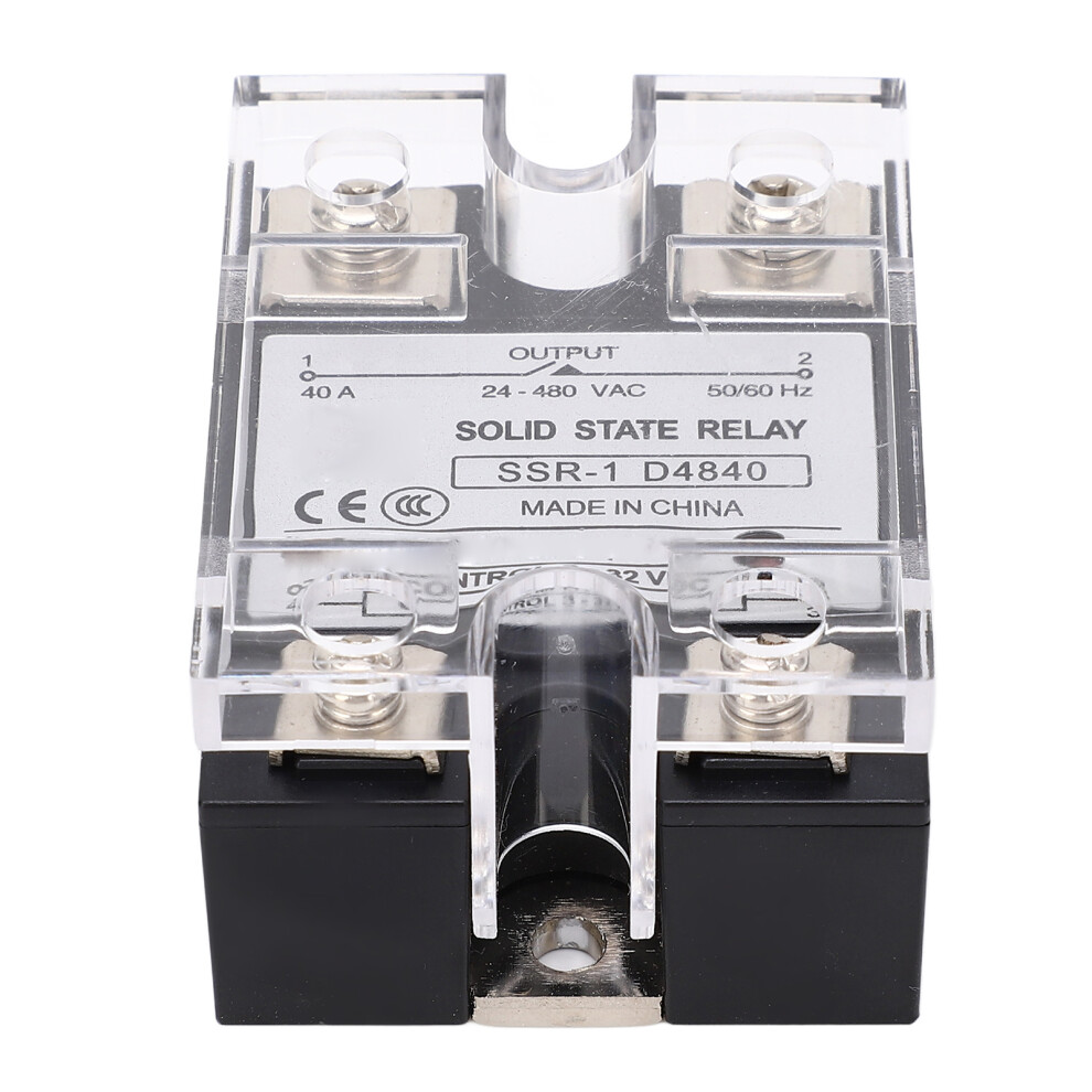 High-Speed 40A Ssr Dc To Ac 24Â480V Ideal For Machine Tools 3221382908877