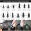 238PCS Car Trim Removal Tool Set with Pliers, Scratch Auto Interior Panel Door Dash Kit 2
