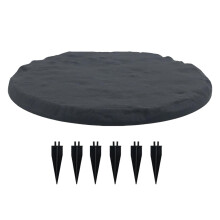 Garden Stepping Stones with Enhanced Stability for Decorative Outdoor Pathway and AllWeather Use