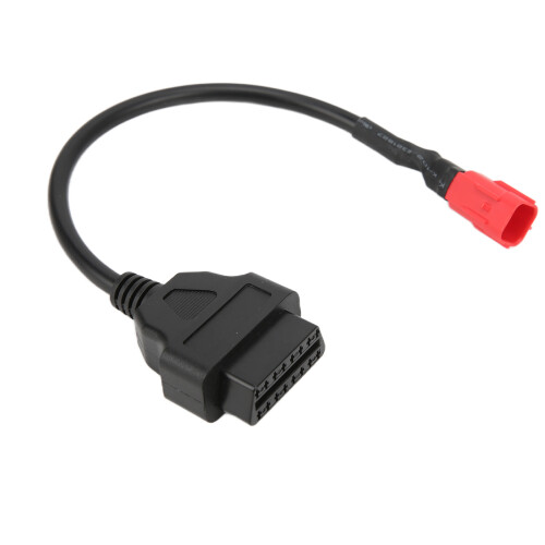 Motorcycle OBD Cable Adapter 16Pin to 6Pin Diagnostic Scanner Plastic 2