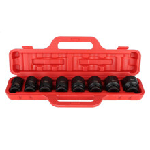 3/4Inch Drive Deep Impact Hex Head Adapter, 8Pcs Universal HeavyDuty Locking Socket Adapters, Hardness Tool Set