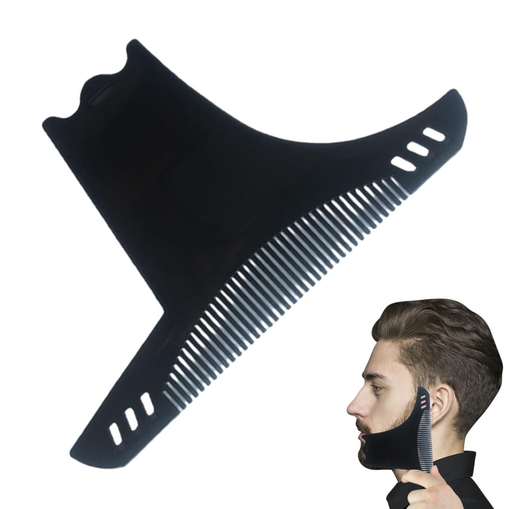 Beard Stencil Tool for Men, Beard Template for Men, Beard Shaping Guide, Beard Liner Tool