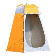 Fashion Portable Changing Room Foldable Privacy Tent Instant Privacy Outdoor Shower Dressing Tent Modern GrayOrange