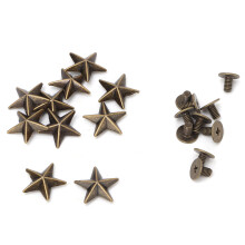 DIY-Metalldekorationen für Biker-Ausrüstung, Punk-Nieten, Sternnieten, Krallennieten, Metallknöpfe mit vielseitigen Anwendungsmöglichkeiten und