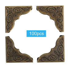 Protezioni angolari di sicurezza Staffa ad angolo retto Staffe angolari decorative Protezione angolare per scatola Protezioni angolari vintage per