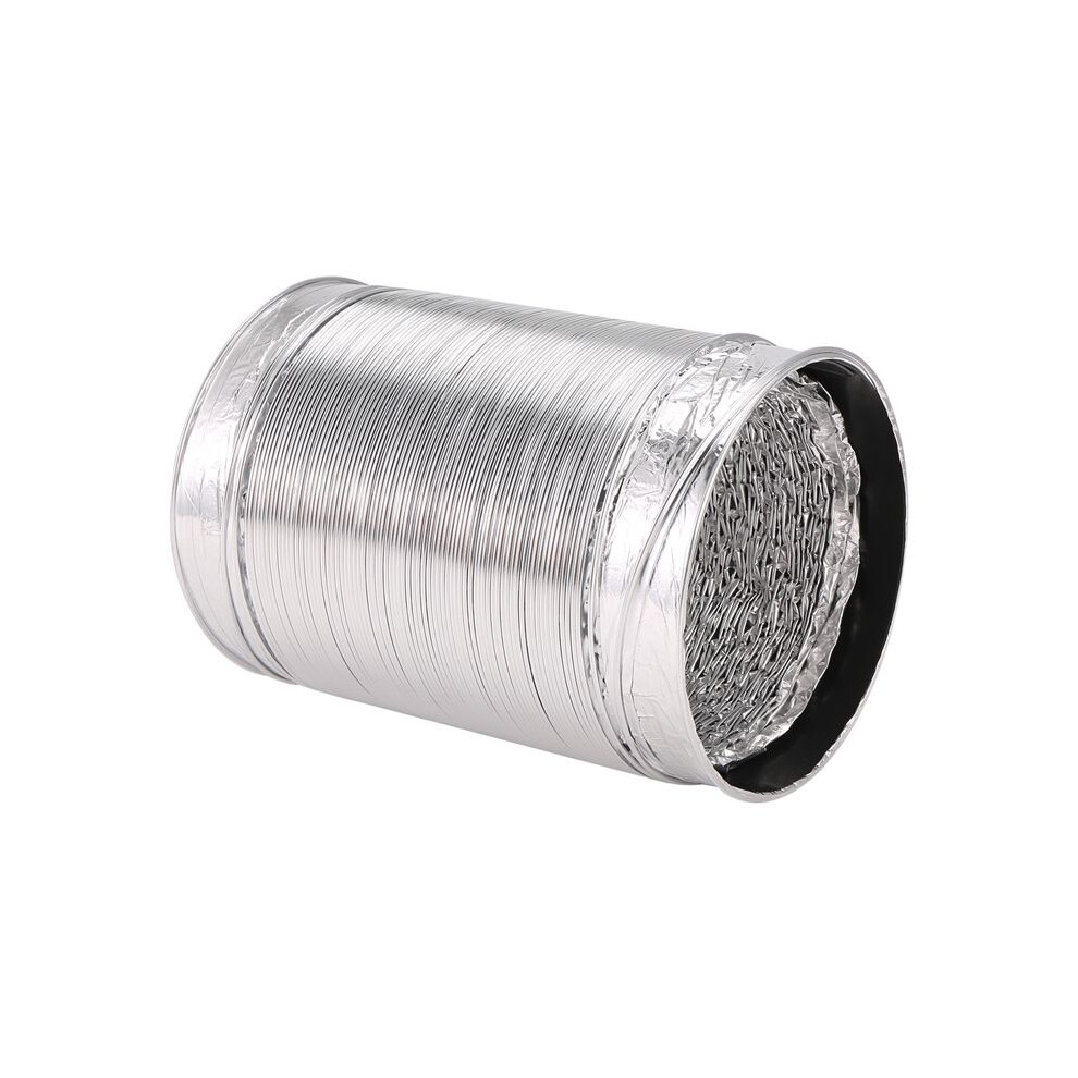4Inch Ventilator Pipe 100Mm Pvc Aluminum Tube Air Ventilation Pipe Hose Flexible Exhaust Duct 3/2M Air System Vent Bathroom 4711468368866