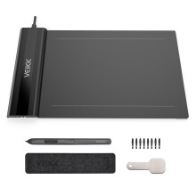 Portable 6x4 Inch Graphics Tablet 8192 Pressure Levels for Creative Use