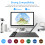 Professional Graphics Drawing Tablet 6x4 Inch Active Area & Stylus 14