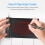 Professional Graphics Drawing Tablet 6x4 Inch Active Area & Stylus 3