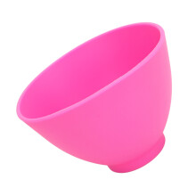 Reusable Pink Silicone Dental Mixing Bowl 5.12x5.12x3.54in