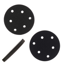 Spacer for Sander - 125mm Black Soft Grinder Disc for Power Sanders and Polishing Machines