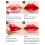 Σέξι χρώμα, peel off lip bottle για πλούσια χείλη και φυσική εμφάνιση για πάρτι Halloween για 4