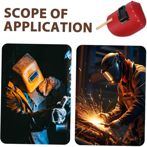 Welding Handheld Protective Shield Ergonomic Comfort Lightweight Design  Visibility For Safe Welding 1