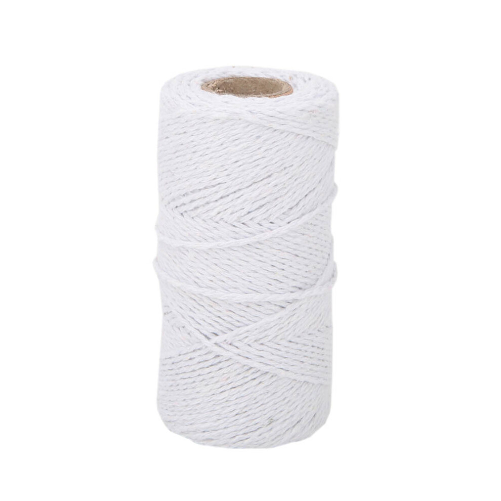Butchers Twine String Kitchen Cooking Cotton Food Safe Roasting Bakers Twine String Crafts Gardening Gift Wrapping Cotton String Adjustable Length 9009791448207