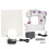 Extension Table for Sewing Machine, Stable and Sturdy Mini Sewing Desk with Folding Legs Design, Portable Sewing Machine Table Includes Built-In 1