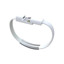 Bärbart armband för iPhone-datakabel, riktigt snabb laddning och supersnabb dataöverföring Ultratjock silikonladdare för nödströmsladd, Comp