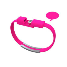 Bärbart armband för iPhone-datakabel, riktigt snabb laddning och supersnabb dataöverföring Ultratjock silikonladdare för nödströmsladd, Comp