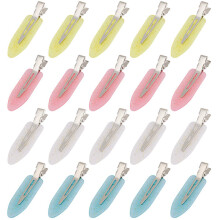 Practical Hair Styling Tool, No Mark Hair Clips, Perfect For Any Hairstyle, No Crease Design, Stainless Steel and ABS Resin, Fashionable Designs
