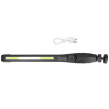 Genopladelig COB-arbejdslampe Ultralys Magnetisk LED-arbejdslampe med 360 graders drejelig base Bærbar Magnetisk Lommelygte Lang Arbejdstid Justerbar