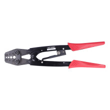 Ergonomic Design Crimping Pliers Ratchet Function Wire Terminal Tool High Carbon Steel Wear Resistance PC Plastic Handle Corrosion Resistant Tubular