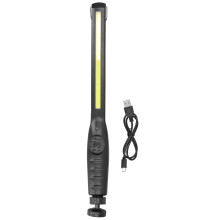 COB LED Work Light Brightness Adjustment Wide Application Swivel Hook USB Rechargeable Multi Angle Illumination Magnetic Base For Emergency Repairs