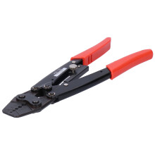 Non Insulated Terminal Crimper Battery Cable Crimping Tool Ratcheting Crimping Plier Anderson SB50 Connector Durable Wear Resistant Ergonomic Plastic