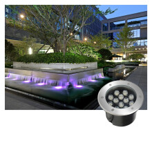 12V Low Voltage Submersible LED Underwater Spotlight IP68 Stainless Steel Pool Light For Pond And Fountain Yellow 3W