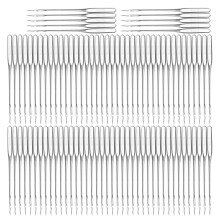 Heavy Duty Sewing Machine Needles Durable Stainless Steel Reliable Material Universal Sewing Machine Needles Reduced Resistance During Sewing Wide