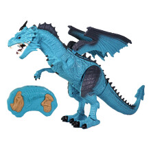 Walking Dinosaur Toys for Kids Age 3+ - Remote Controlled Robot Dinosaur with Light Sounds and Extended Playtime via Rechargeable Battery