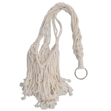 Organizator decorativ de depozitare din macrame, design agățat, coș de perete din frânghie de bumbac pentru bucătărie, robust și durabil,