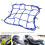 Nylon Cargo Net for Road Bikes & Electric Vehicles Blue 6 Hooks 2