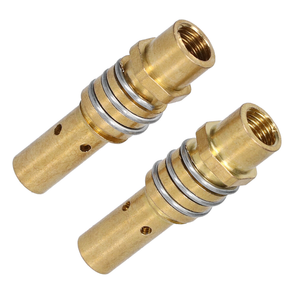 20Pcs Mig Mag Torch Tips & Gas Diffuser Nozzle 15Ak Brass 42Mm 8441377304810