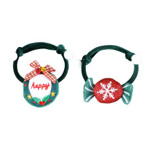 Holiday Party Cats Collar Soft Neckwear-S Garland Candy Neckla