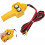 Electric Winch Control 12V Wired Remote Push Button Forward/Reverse For 1500LB5000LB Hand Winches, 4.3ft Cable, Yellow 2