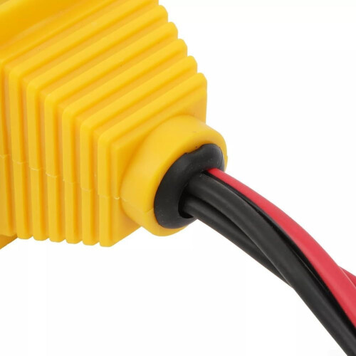Electric Winch Control 12V Wired Remote Push Button Forward/Reverse For 1500LB5000LB Hand Winches, 4.3ft Cable, Yellow 2