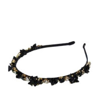 Bentiță cu cristale florale pentru femei, bentiță cu strasuri strălucitoare și eleganță boho, bentiță reglabilă pentru nunți, petreceri
