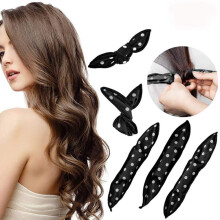 Comfortable Hair Rollers for Sleeping, Foam Hair Rollers with Sponge Core, Easy To Use Hair Tools Reusable Hair Styling Tools with Portable Storage, W