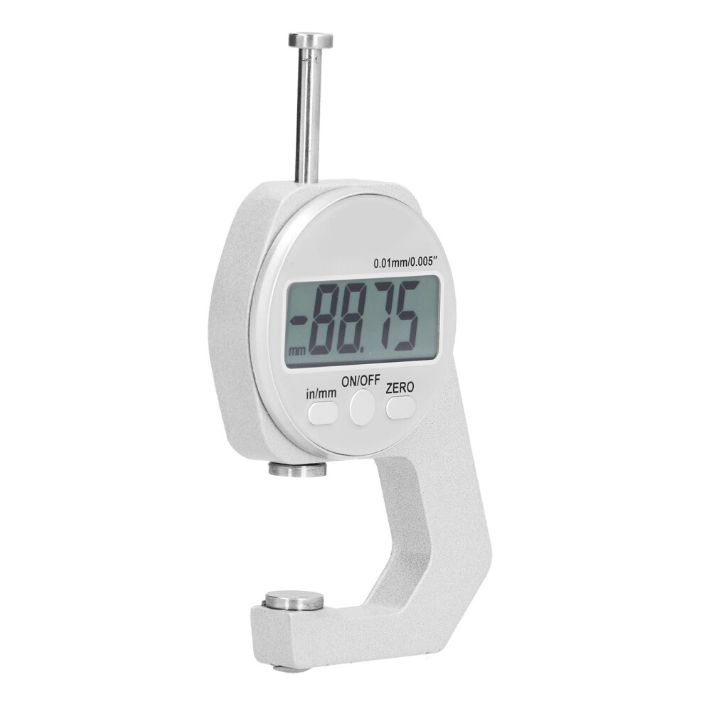 Digital Lcd Thickness Gauge 0-20Mm Zinc Alloy Durable & Low Power 6921377305236