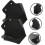 Leather Roller Skate Toe Guards 2Piece Set, WearResistant Protective Covers, Adjustable Toe Stop Compatibility, Black 4