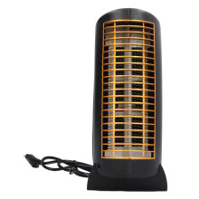Electric Infrared Heater For Indoor And Outdoor Settings Fast Warm Up Time Durable Construction High Output Heating Wall Mountable Weather Protected